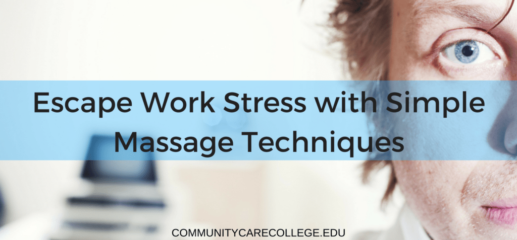 stress; work; massage; massage techniques; headache; back pain