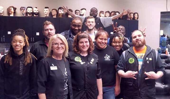 Clary Sage College Barber Students