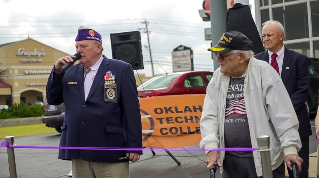 OTC Purple Heart Ribbon Cutting