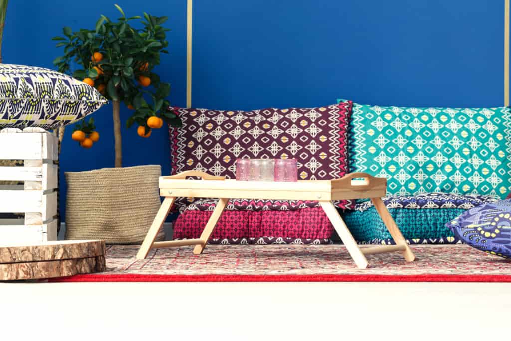 a room demonstrating interior design