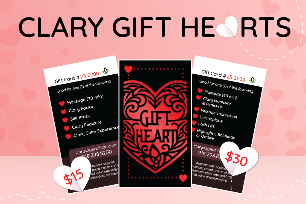 Clary Gift Heart Card